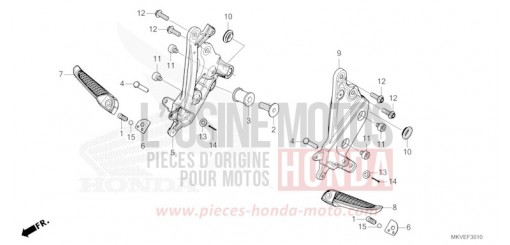 MARCHEPIED SELLE TANDEM NSS750T de 2026